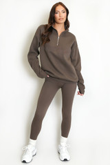 Half Zip Sweatshirt
