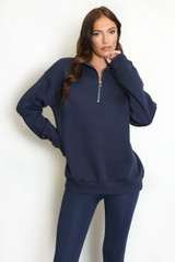 Half Zip Sweatshirt