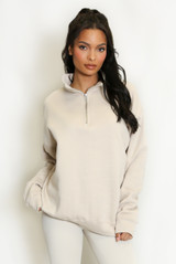 Half Zip Sweatshirt