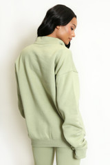 Half Zip Sweatshirt
