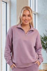 Half Zip Sweatshirt