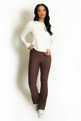 Long Sleeve Round Neck Top