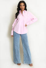 St Tropez Embroidered Cotton Shirt