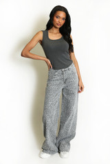 Ribbed Square Neck Vest Top