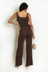 Knitted Waistcoat And Trouser Set