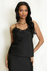 Satin Lace Cami 