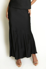 Satin Maxi Skirt