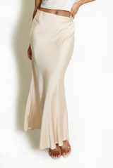 Satin Maxi Skirt