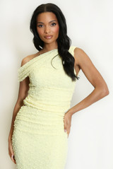 Bobble Texture Asymmetric Top