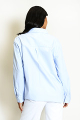 Heart Motif Cotton Shirt 