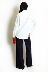 Heart Motif Cotton Shirt 