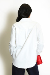 Heart Motif Cotton Shirt 