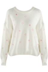 Heart Fluffy Knit Jumper