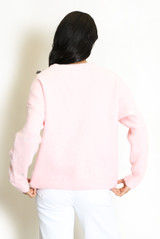 Heart Fluffy Knit Jumper