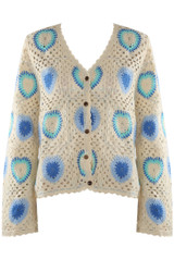 Heart Crochet Cardigan 
