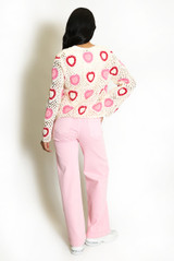 Heart Crochet Cardigan 