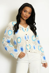 Heart Crochet Cardigan 