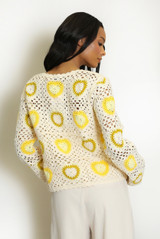Heart Crochet Jumper