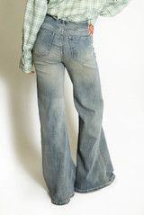 Wide Leg Bell Bottom Jeans 