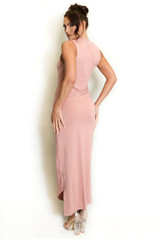 Ruched Detail Midi Dress