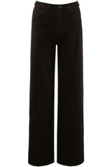 Cheetah Pattern Dad Fit Chocolate Jeans