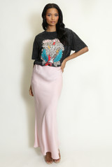 Acid Wash Printed T-Shirt