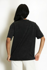 Acid Wash Printed T-Shirt