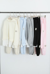 Layered Hoodie and Trouser Set