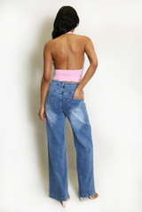 Halter Neck Cropped Top