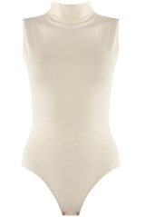 High Neck Sleeveless Bodysuit