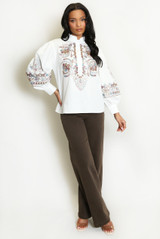 Ethnic Embroidered Blouse
