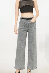 Marl Grey Sailor Jeans