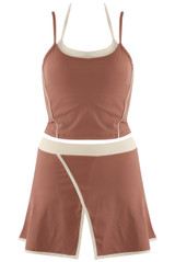 Active Sports Top and Wrap Skort Set