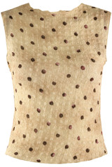 Polka Dots Lace Blouse