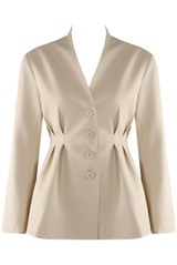 Pleated Waist Hourglass Blazer