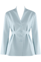 Pleated Waist Hourglass Blazer