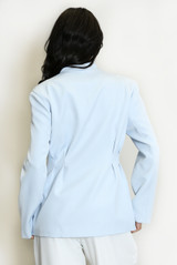 Pleated Waist Hourglass Blazer