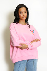 Now Or Never Slogan Sweatshirt