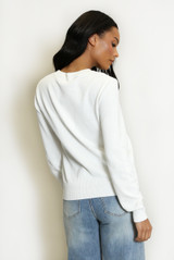 H Motif Long Sleeves Jumper