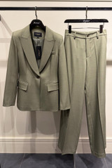 Tailored Blazer And Wide Leg Trouser