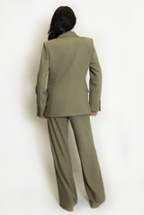 Tailored Blazer And Wide Leg Trouser