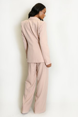 Tailored Blazer And Wide Leg Trouser