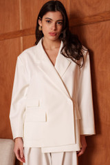 Oversized Boxy Tailored Blazer