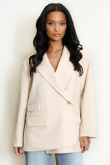 Oversized Boxy Tailored Blazer