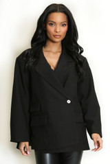 Oversized Boxy Tailored Blazer