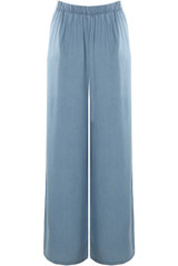 Blue Wide Leg Jogger