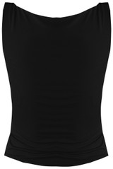 Metal Detail Square Neck Top