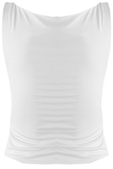 Metal Detail Square Neck Top