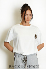 Love Heart Motif T-Shirt