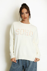 Floral SOHO Motif Jumper